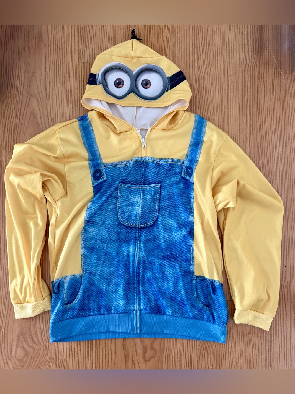Rubie's Yellow and Blue Minion-Style Hoodie Costume